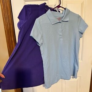 Cat & Jack Purple and Light Blue Shirts